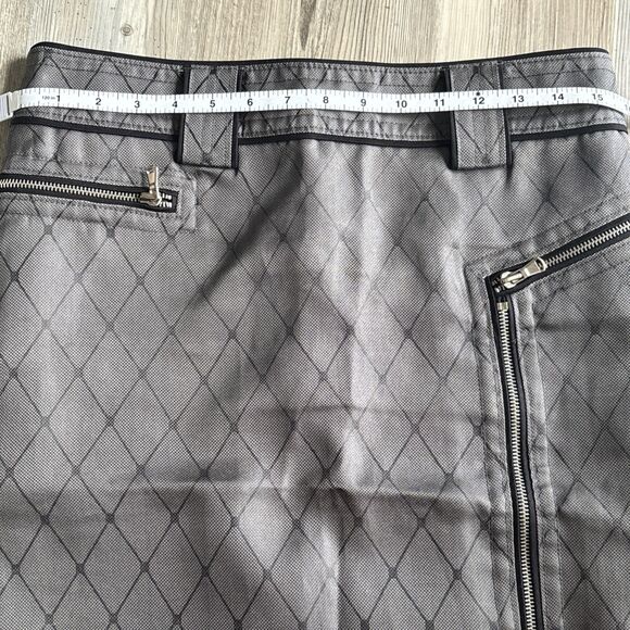 Vintage Marc Jacobs 100% Silk Pencil Skirt with Zippers - Runway 2010 size 8 - Picture 5 of 9